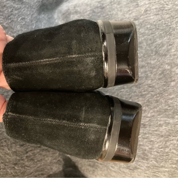 NAOT Sz 42 HELM Leather Suede Combo Zipper Sides Comfort Insole Sole Booties - Picture 6 of 8